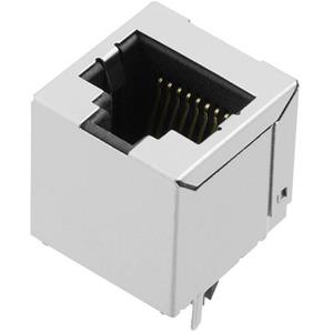 Encitech RJ45 Steckverbinder Buchse, Einbau vertikal RJJS-88-142-E1V-002 Metall 3251-0003-02