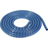 HellermannTyton SBPEMC9-PE-BU-30M Spiralschlauch 10 bis 100mm Blau Meterware