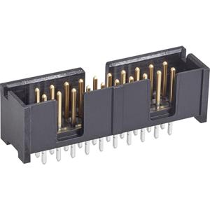 TE Connectivity 5103308-8 Male connector Rastermaat: 2.54 mm Totaal aantal polen: 40 Aantal rijen: 2 1 stuk(s)