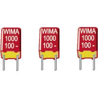 wima FKS 3 1000pF 10% 630V RM10 1 stuk(s) FKS-foliecondensator Radiaal bedraad 1000 pF 630 V/DC 10 % 10 mm (l x b x h) 13 x 3 x 9 mm