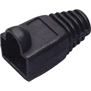 BKL Electronic Knikbescherming voor RJ45 stekker Knikbeschermingsmof Zwart 143055 1 stuk(s)