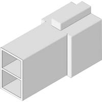 Isolatiehuls Wit 0.50 mm² 1 mm² Vogt AG Verbindungstechnik 3938z2pa 1 stuk(s)