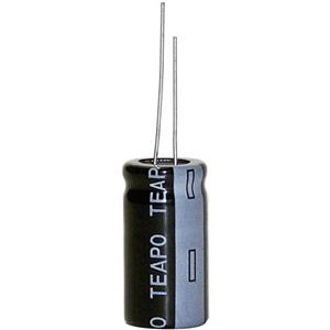 teapo Elektrolyt-Kondensator radial bedrahtet 2.5mm 4.7 µF 63V 20% (Ø x H) 6.3m