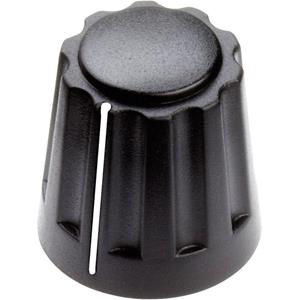 mentor 4331.4001 Draaiknop Met wijzer Zwart (Ø x h) 14.5 mm x 14 mm 1 stuk(s)