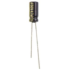 Panasonic EEUFC1H4R7 Elektrolytische condensator Radiaal bedraad 2 mm 4.7 µF 50 V 20 % (Ø x l) 5 mm x 11 mm 1 stuk(s)