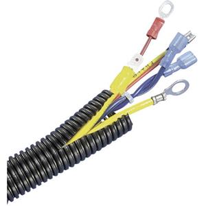Panduit CLT75F-C20 Beschermslang (ribbelslang) Zwart 19 mm per meter