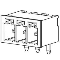 teconnectivity Buchsengehäuse-Platine Polzahl Gesamt 2 Rastermaß: 3.50mm 284512-2