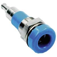 Stäubli LB-I4R Laborbuchse Buchse, Einbau vertikal Stift-Ø: 4mm Gelb