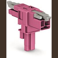 wago T-Verbinder 890 Serie (Netzsteckverbinder) 890 Gesamtpolzahl: 2 16A Pink 25St.
