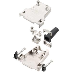 encitech DTZF15-RGL-M3-K D-sub behuizing Aantal polen: 15 Tinspuitgiet 180 ° Metaal 1 stuk(s)