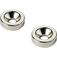 TRU COMPONENTS D20T5-M4 Permanente magneet Ring N35 Grenstemperatuur (max.): 80 °C