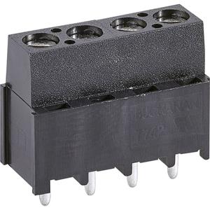 teconnectivity TE Connectivity 796949-4 Klemschroefblok 3 mm² Aantal polen 4 Zwart 1 stuk(s)