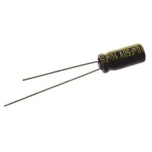 panasonic EEUFC1H100L Elektrolytische condensator Radiaal bedraad 2 mm 10 µF 50 V 20 % (Ø x l) 5 mm x 11 mm 1 stuk(s)