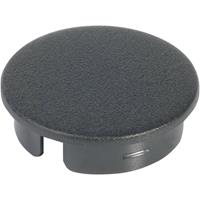 OKW A4120000 Abdeckkappe Schwarz Passend für Rundknopf 20mm