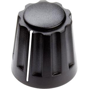 mentor 4331.6001 Draaiknop Met wijzer Zwart (Ø x h) 14.5 mm x 14 mm 1 stuk(s)