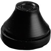 pbfastener Kabeldurchführung Klemm-Ø (max.) 7mm Plattenstärke (max.) 4mm Silikon Schwa