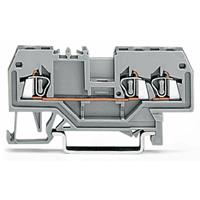 Wago 279-686 Durchgangsklemme 4mm Zugfeder Gelb 100St.