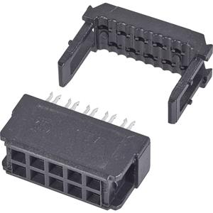 teconnectivity TE Connectivity 1-1658623-0 Female header Rastermaat: 2.54 mm Totaal aantal polen: 50 Aantal rijen: 2 1 stuk(s)