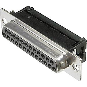 Assmann A-DFF 09LPIII/Z D-sub female connector 180 &deg; Aantal polen: 9 Snijklem 1 stuk(s)