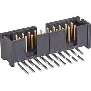 teconnectivity TE Connectivity 5103310-6 Male connector Rastermaat: 2.54 mm Totaal aantal polen: 26 Aantal rijen: 2 1 stuk(s)