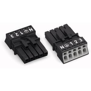 wago Netz-Steckverbinder WINSTA MINI Serie (Netzsteckverbinder) WINSTA MINI Buchse, gerade Gesamtpol