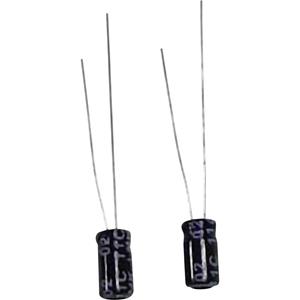 Subminiatuur elektrolyt-condensator Radiaal bedraad 2.5 mm 10 µF 63 V 20 % (Ø x h) 6 mm x 7 mm 1 stuk(s)