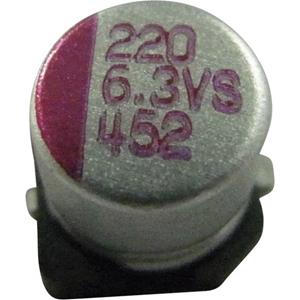 teapo PVS477M004S0ANEA4K Elektrolytische condensator SMD 470 µF 4 V 10 % (Ø x h) 6.3 mm x 5.8 mm 1 stuk(s)