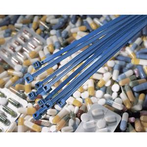 hellermanntyton 111-00830 MCT50R-PA66MP-BU-C1 Kabelbinder 200 mm 4.60 mm Blauw Detecteerbaar 1 stuk(s)