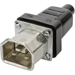 kalthoff 444S/D/P Warmgeräte-Steckverbinder 444 Serie (Netzsteckverbinder) 444 Stecker, gerade Gesa