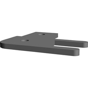 teconnectivity TE Connectivity 1-726389-2 Plug-tong Voor solderen in gedrukte bedrading Insteekbreedte: 4.8 mm Insteekdikte: 0.8 mm 90 ° Ongeïsoleerd Metaal 1 stuk(s)