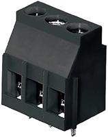 Weidmüllerler LL 5.08/02/90 4.5SN BK BX Schraubklemmblock 4mm² Polzahl 2 Schwarz 100St.