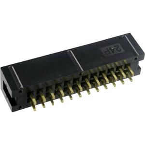 trucomponents TRU COMPONENTS 1589765 Pinconnector Zonder uitwerphendel Rastermaat: 2.54 mm Totaal aantal polen: 40 Aantal rijen: 2 1 stuk(s)