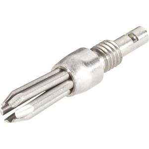 Schnepp N V2A 4000 Büschelstecker Stecker, gerade Stift-Ø: 4mm Silber 1St.