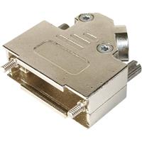 Assmann AMET-15 RS-45 AMET-15 RS-45 D-sub behuizing Aantal polen: 15 Metaal 45 ° Zilver 1 stuk(s)