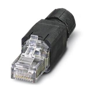 phoenixcontact Phoenix Contact VS-08-RJ45-5-Q/IP20 BK . Stekker, recht Zwart 1658008 1 stuk(s)