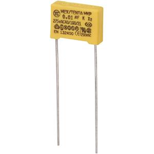 trucomponents TRU COMPONENTS MKP-X2 1 stuk(s) MKP-X2-ontstoringscondensator Radiaal bedraad 0.01 µF 275 V/AC 10 % 10 mm (l x b x h) 13 x 4 x 9 mm