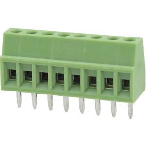 degson DG308-2.54-08P-14-00AH Klemschroefblok 0.82 mm² Aantal polen 8 Groen 1 stuk(s)