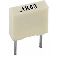 Kemet R82DC3220AA60K+ 1 stuk(s) Polyester condensator Radiaal bedraad 220 nF 63 V 10 % 5 mm (l x b x h) 7.2 x 2.5 x 6.5 mm
