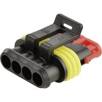 teconnectivity TE Connectivity Buchsengehäuse-Kabel AMP-Superseal 1.5mm Series Polzahl Gesamt 4 282088-1