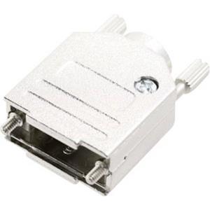 mhconnectors MH Connectors MHDTZK-N-15-RA-K D-sub behuizing Aantal polen: 15 Metaal 180 ° Zilver 1 stuk(s)