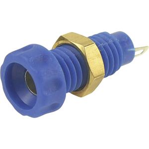 cliff CL1456A Laboratoriumbus Bus, inbouw verticaal Stift-Ø: 4 mm Blauw 1 stuk(s)