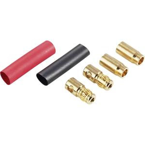 Schnepp DS 6 Büschelstecker Stecker, gerade, Buchse, gerade Stift-Ø: 6mm Rot, Schwarz 1St.