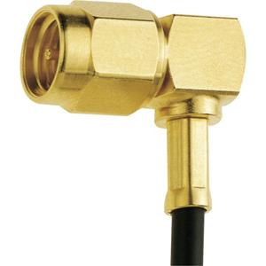 ims 280.42.1420.021 SMA-connector Stekker, haaks 50 Ω RG 174 U, RG 316 U, RG 188 U, EF 316 1 stuk(s)