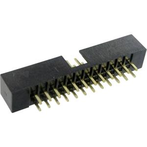 trucomponents TRU COMPONENTS 1589705 Pinconnector Zonder uitwerphendel Rastermaat: 2 mm Totaal aantal polen: 12 Aantal rijen: 2 1 stuk(s)