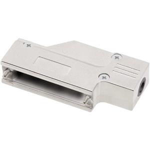 encitech DCMR25-FK-K D-sub behuizing Aantal polen: 25 Volledig metaal 180 ° Zilver 1 stuk(s)