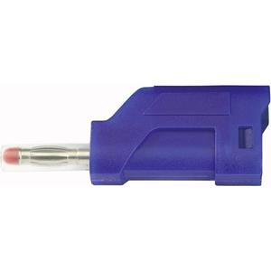 trucomponents TRU COMPONENTS TC-R8-104 BL Lamellenstekker Stekker, recht Stift-Ø: 4 mm Blauw 1 stuk(s)