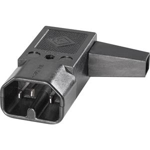 k&b Warmgeräte-Steckverbinder 42R Serie (Netzsteckverbinder) 42R Stecker, gewinkelt Ges