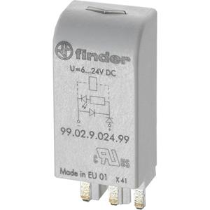 Finder Steckmodul mit Freilaufdiode 99.02.3.000.00 Passend für Modell: 90.02, 90.03, 92.03, 94.03,