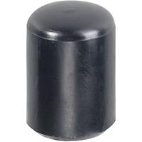 pbfastener Schutzkappe Klemm-Ø (max.) 8mm Polyethylen Schwarz