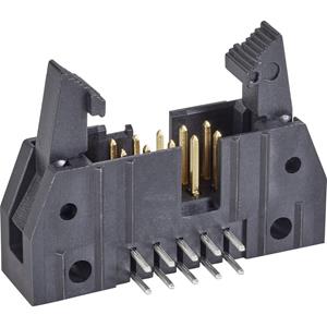 teconnectivity TE Connectivity 5499913-1 Male connector Met hendel kort Rastermaat: 2.54 mm Totaal aantal polen: 10 Aantal rijen: 2 1 stuk(s)